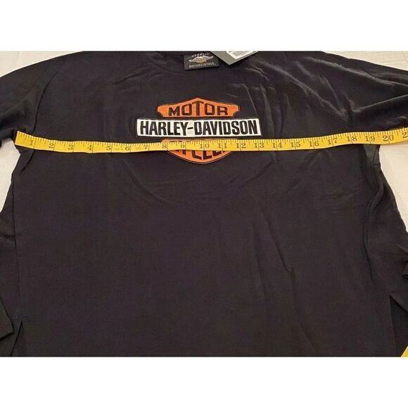 COPY - Harley-Davidson Women Sz M Patch Logo Black Crew - Picture 5 of 8